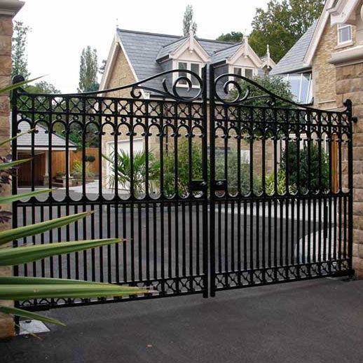 Decorative Cast Iron Driveway Gates