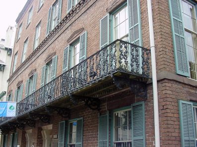 Cast Iron Balcony Savannah